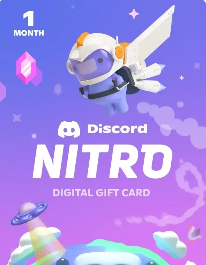 Buy Discord Nitro Subscription Gift Card at the Cheapest Price in Bangladesh
